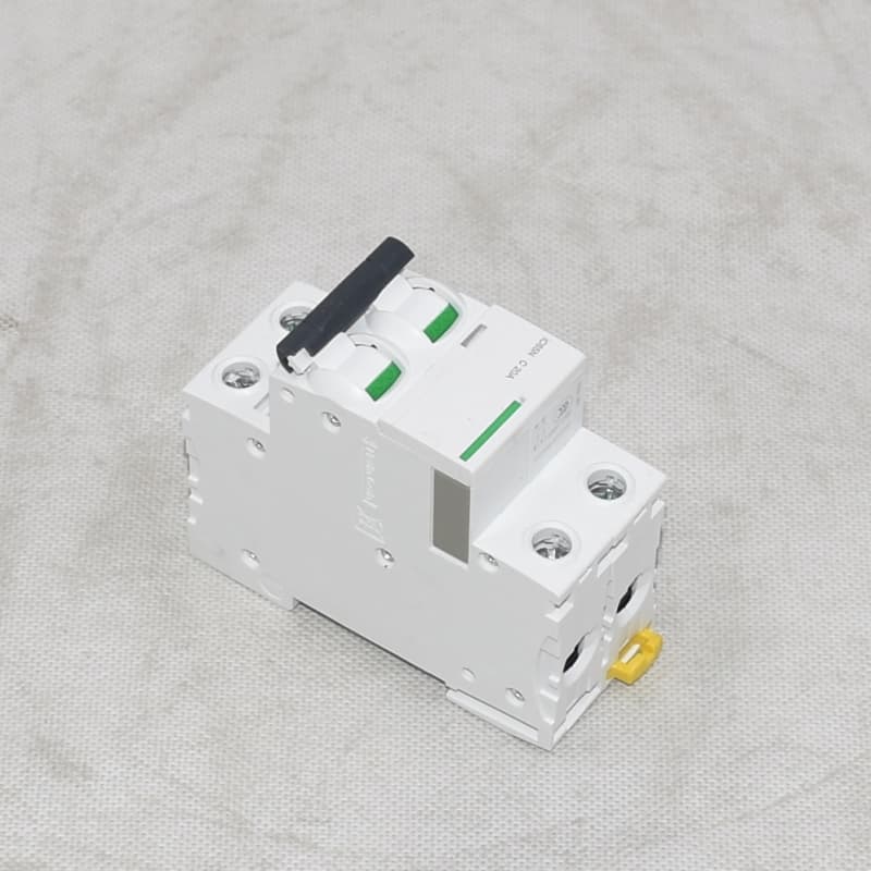 Schneider Electric IC65N 2P C20A Miniature Circuit Breaker Front View