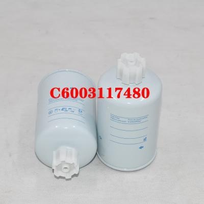 ตัวกรองแยกน้ำเชื้อเพลิง C6003117480 C6003112130
