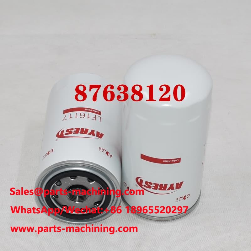 ไส้กรองน้ำมันเครื่องสำหรับรถแทรกเตอร์ หมายเลข 87638120 และ 87638113